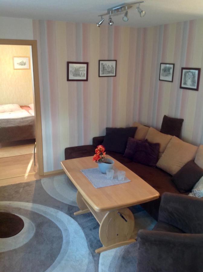 Am Mathildenbrunnen Klein Apartment Quedlinburg Bagian luar foto